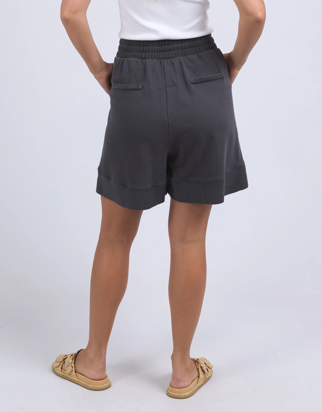 foxwood-huslter-short-charcoal-womens-clothing