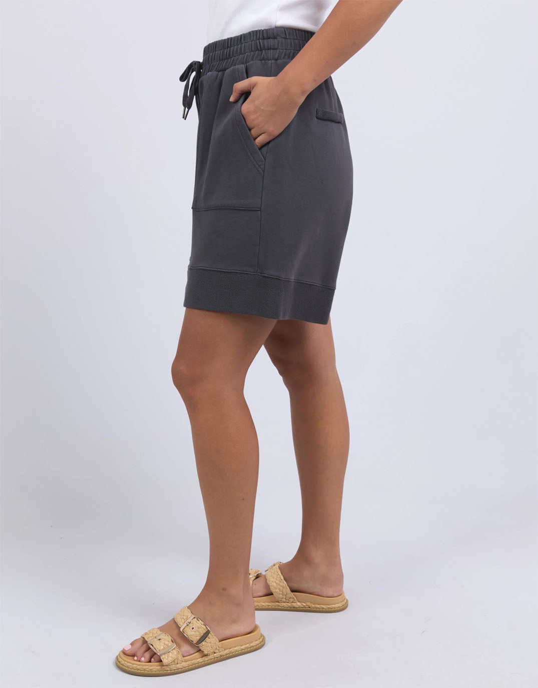 foxwood-huslter-short-charcoal-womens-clothing