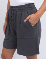 foxwood-huslter-short-charcoal-womens-clothing