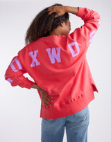 foxwood-interval-crew-raspberry-neon-lilac-womens-clothing