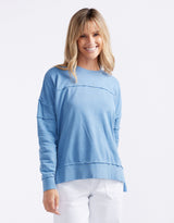 Jayne Throw On Fleece - Coronet Blue