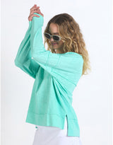 foxwood-jayne-throw-on-top-neon-mint-womens-clothing