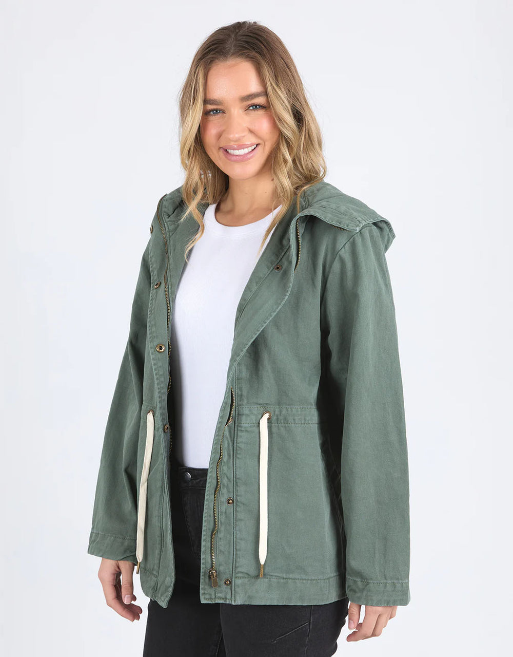 foxwood-kingston-anorak-khaki-womens-clothing
