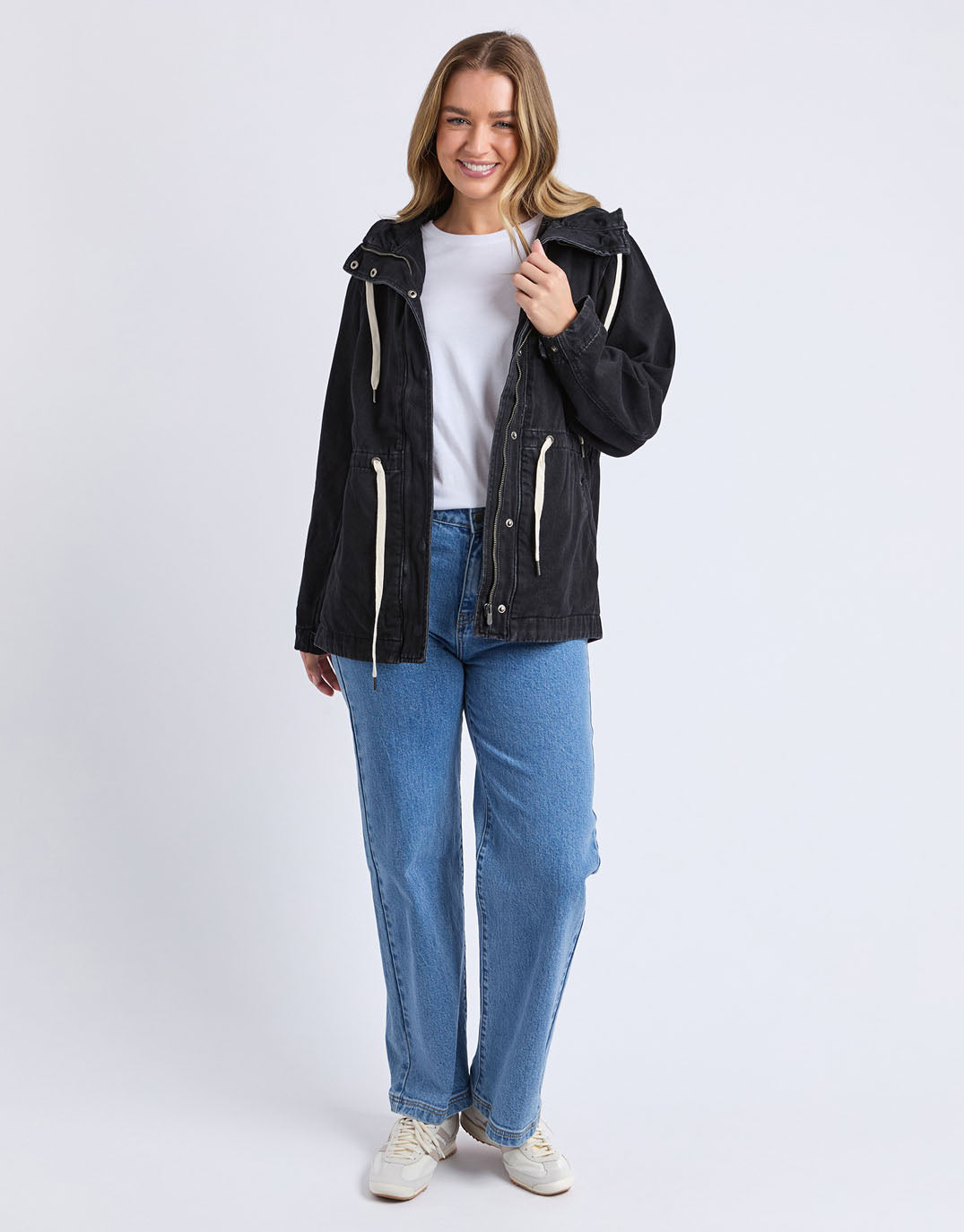 Kingston Anorak - Washed Black