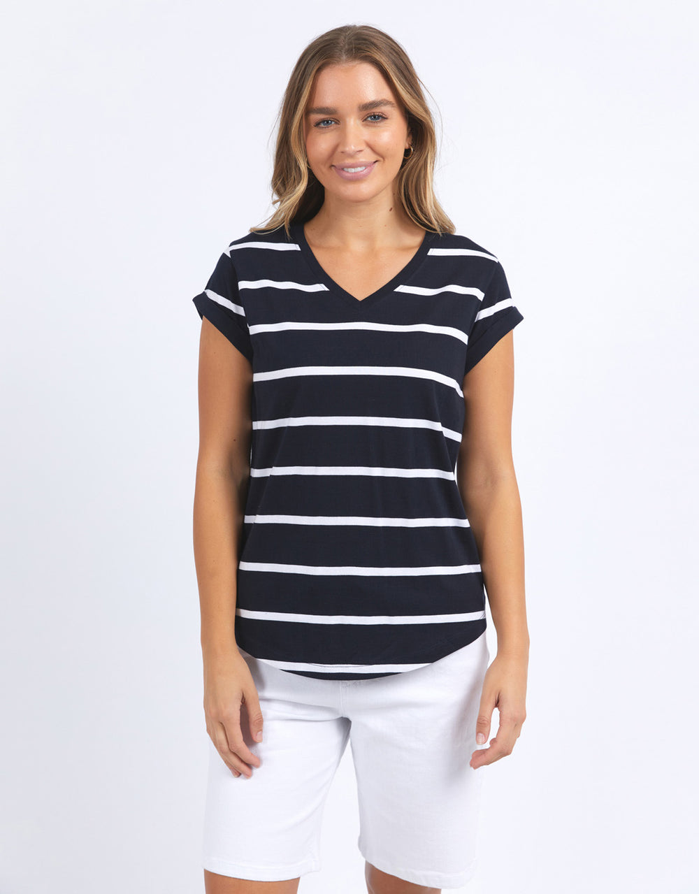 foxwood-manly-stripe-vee-tee-navy-white-stripe-womens-clothing