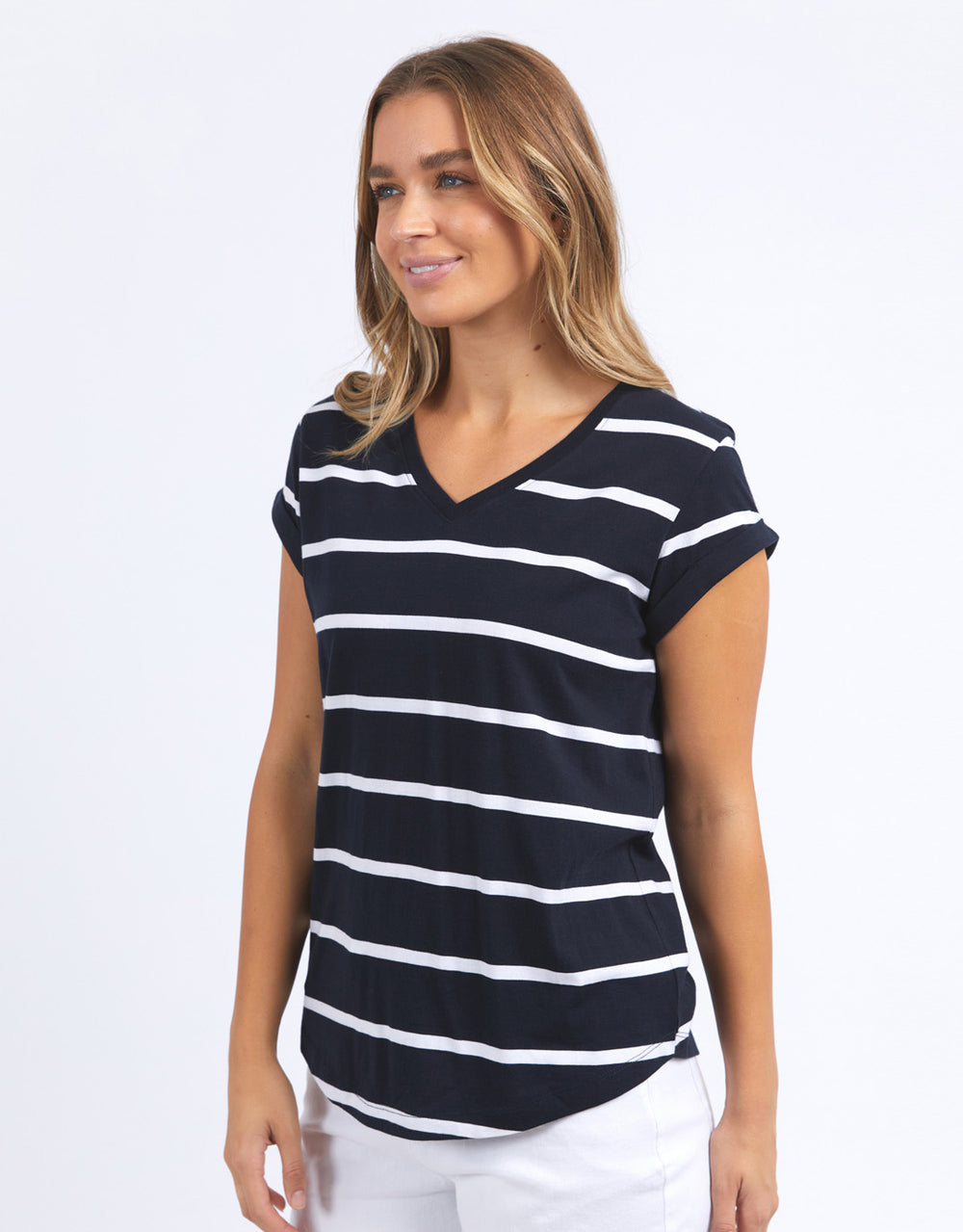 foxwood-manly-stripe-vee-tee-navy-white-stripe-womens-clothing