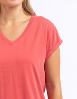 foxwood-manly-vee-tee-cayenne-womens-clothing