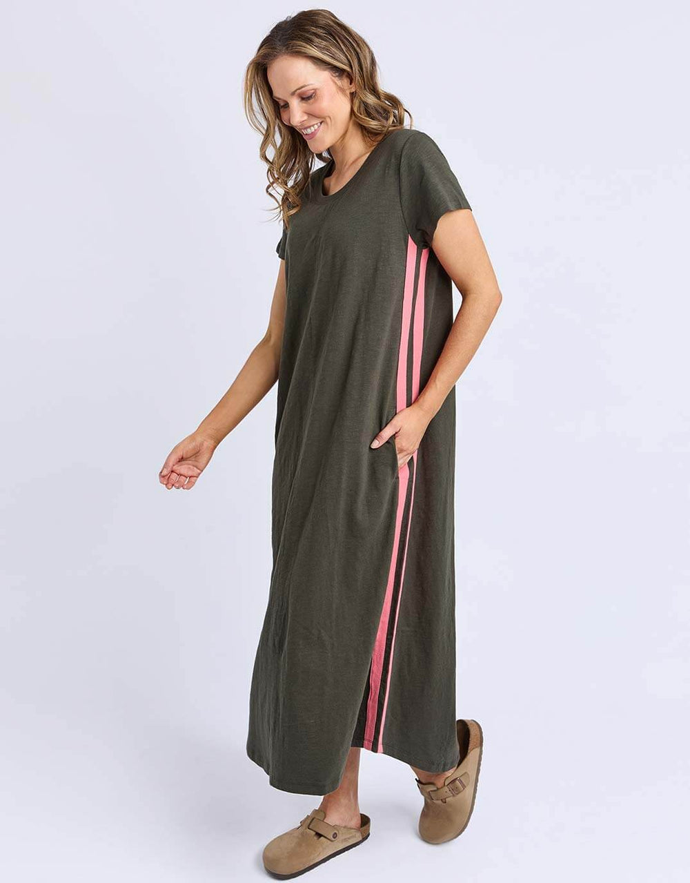 Recovery Dress - Dark Khaki