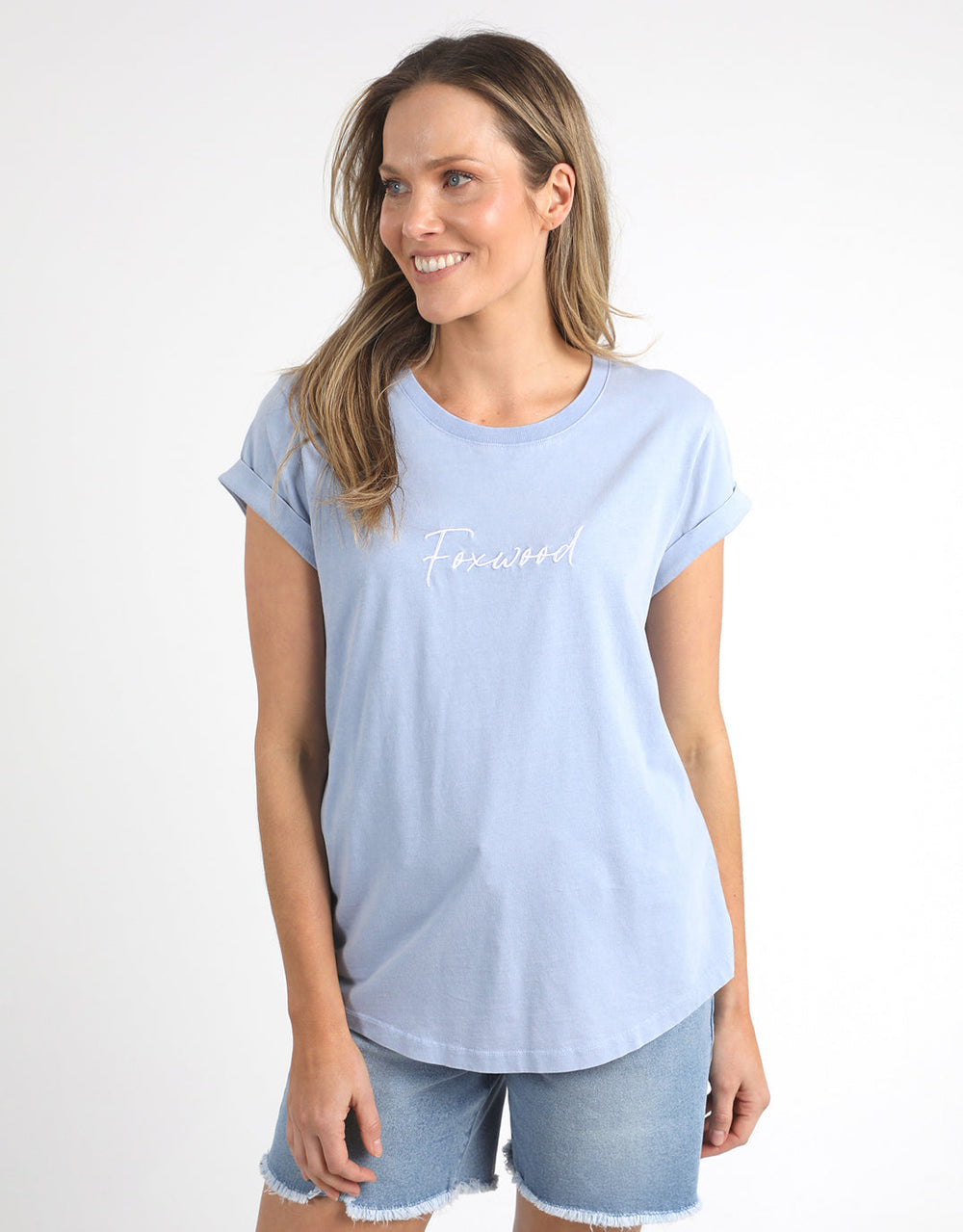 foxwood-signature-tee-light-blue-womens-clothing