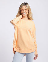 Foxwood - Simplified Crew - Melon - White & Co Living Jumpers