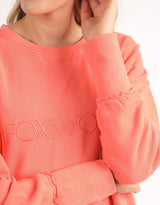 foxwood-simplified-crew-neon-peach-womens-clothing