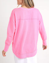 foxwood-simplified-crew-neon-rose-womens-clothing