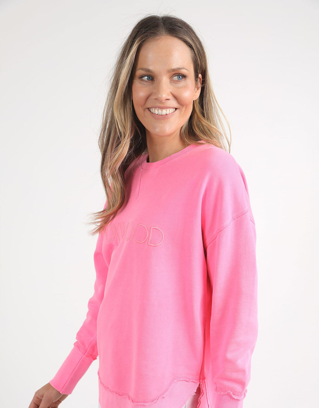 foxwood-simplified-crew-neon-rose-womens-clothing