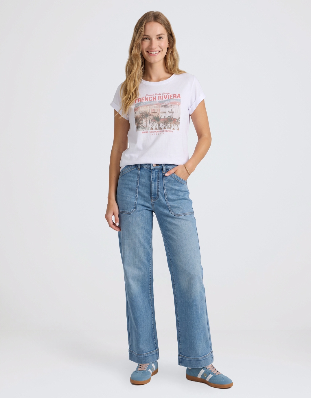 Cannes Tee - White