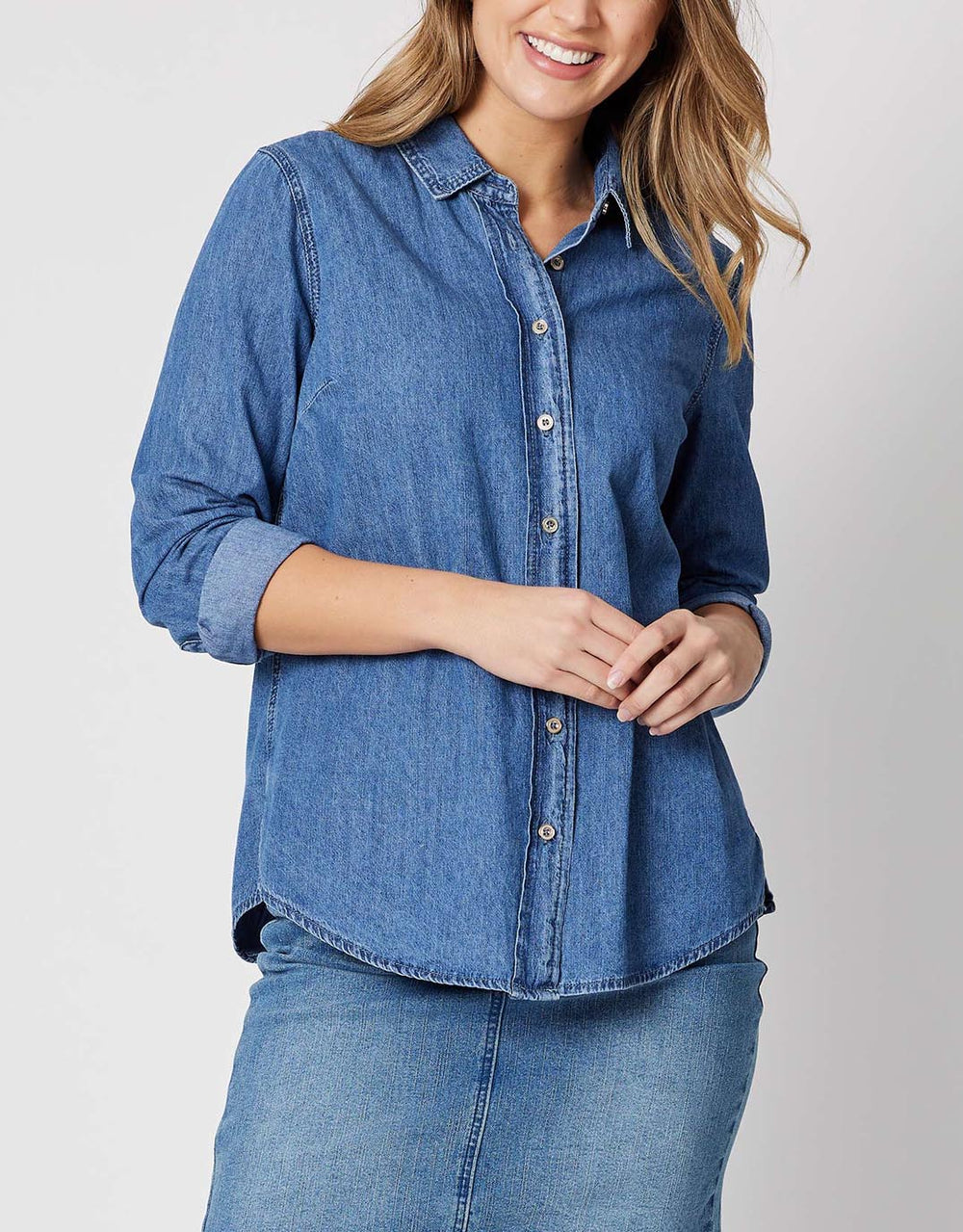 gordon-smith-chambray-shirt-denim-womens-clothing