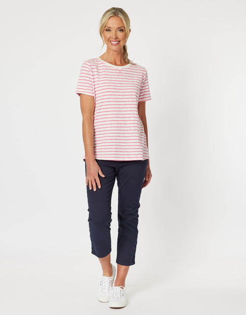 gordon-smith-classic-stripe-tee-coral-womens-clothing