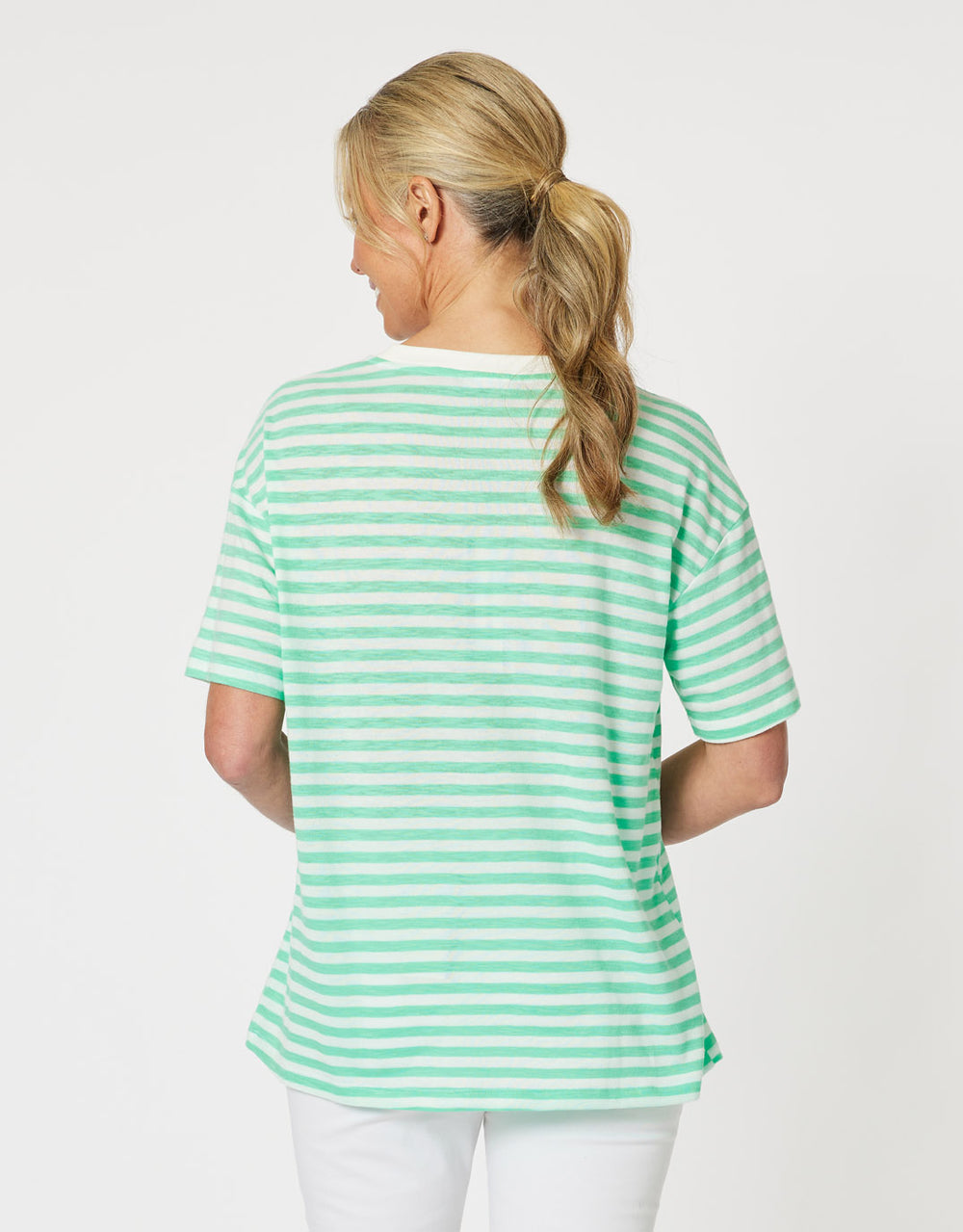 gordon-smith-saint-tropez-stripe-tee-mint-womens-clothing