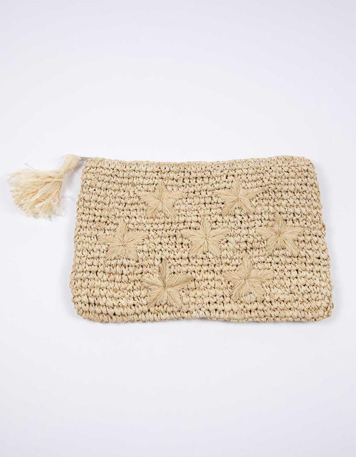 Holiday - 7 Star Clutch - Natural - White & Co Living Accessories