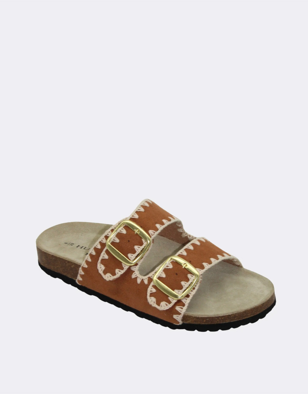 Cleo Slides - Tan