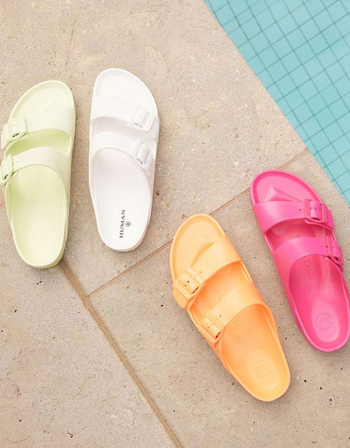 Human Shoes - Ripe Slide - White - White & Co Living Shoes