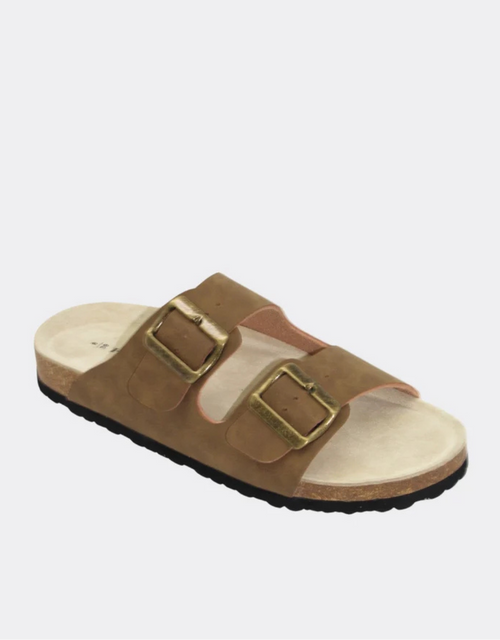 Ibiza Slides - Taupe