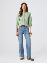 Isabella Shirt - Grape Green