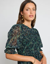 ivy-jack-showcase-ditsy-print-georgette-puff-sleeve-tiered-maxi-dress-khaki-womens-clothing