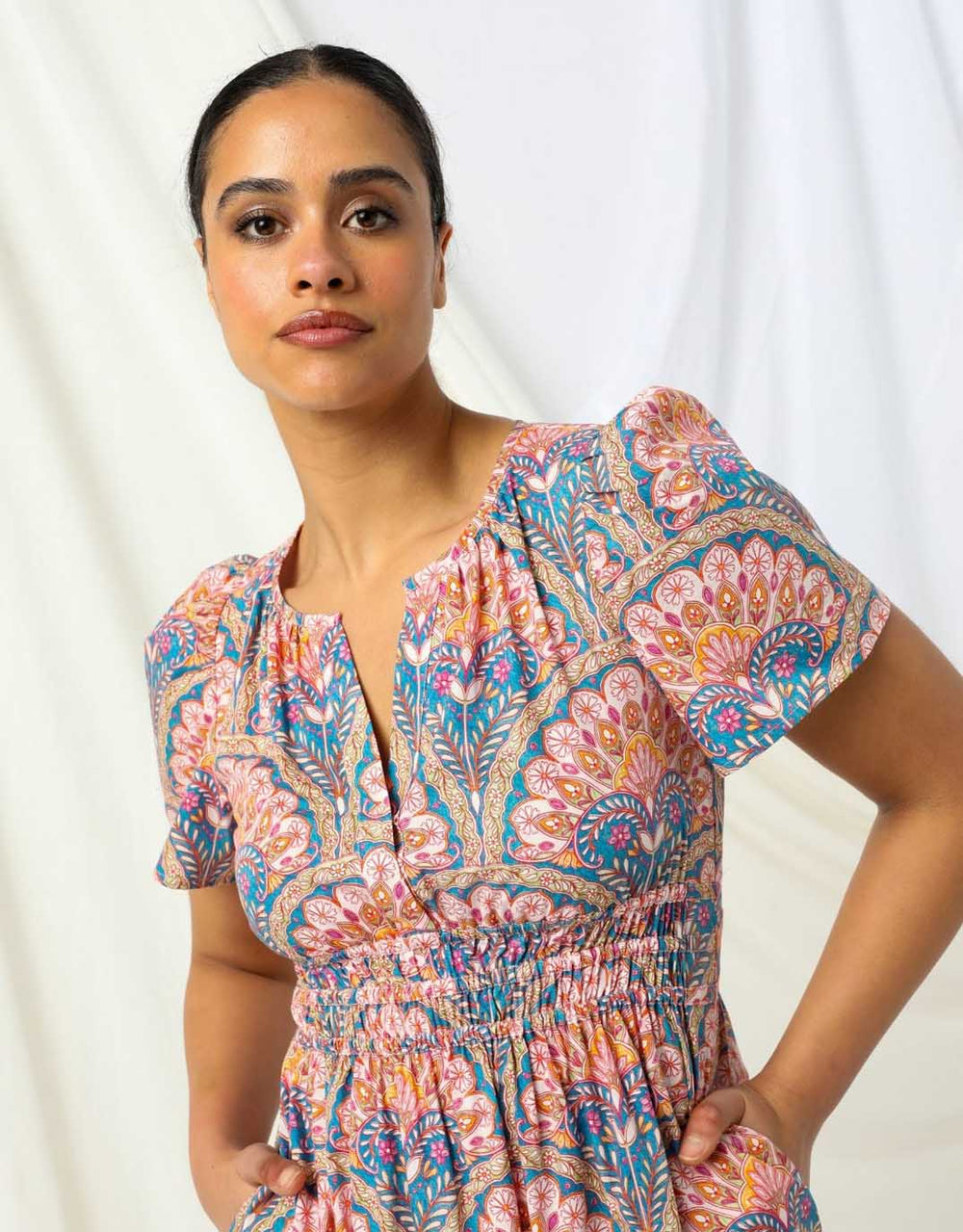 kachel-megan-dress-multi-womens-clothing