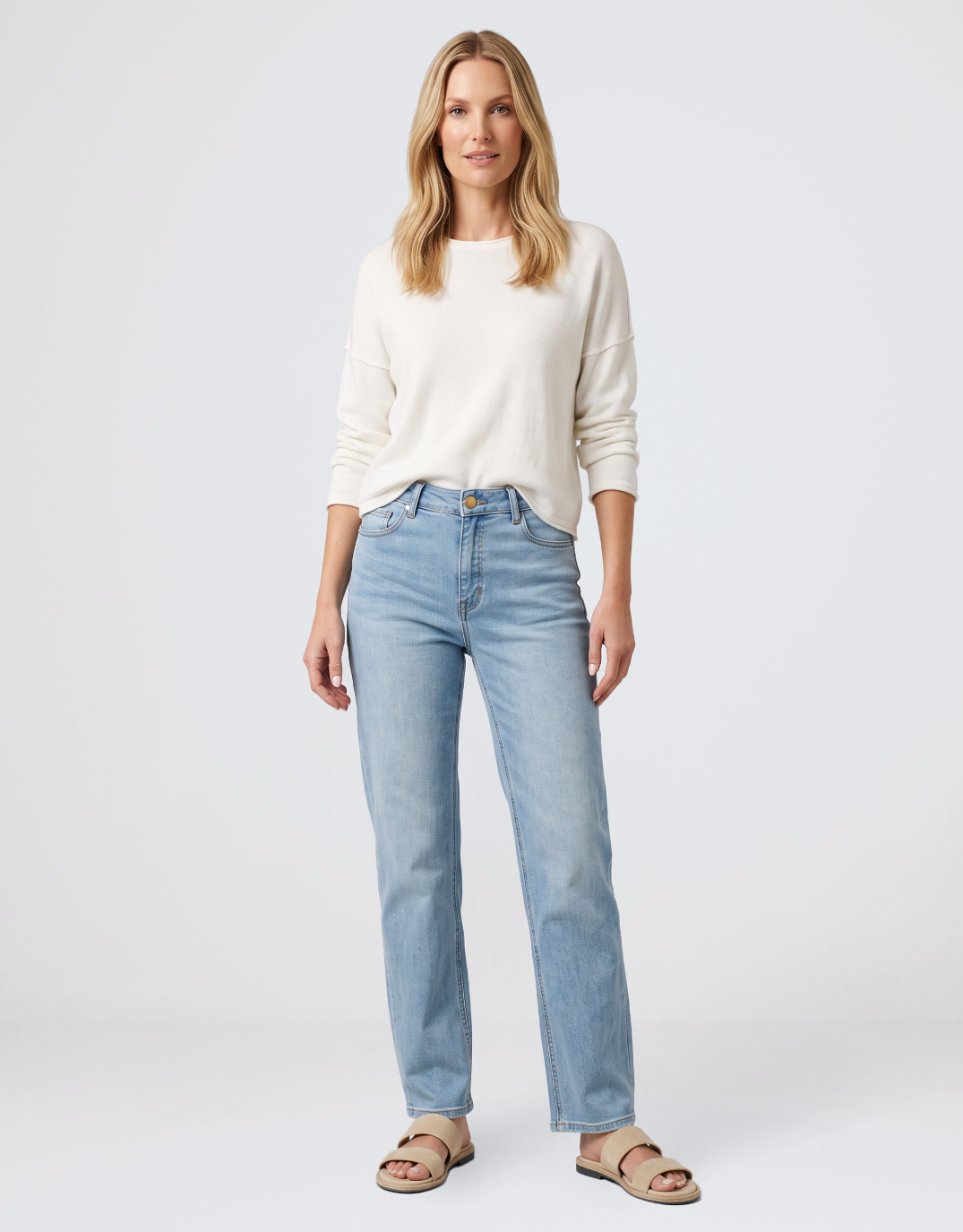 Katie Jean - Mid Denim