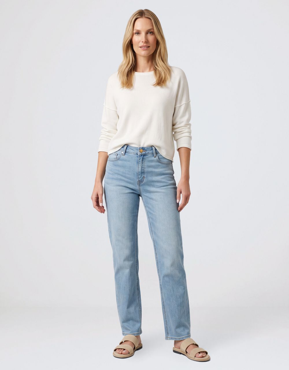 Katie Jean - Mid Denim