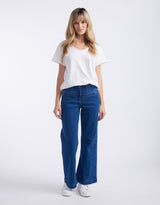 Kireina - Freya Jeans - Mid West Blue - White & Co Living Jeans