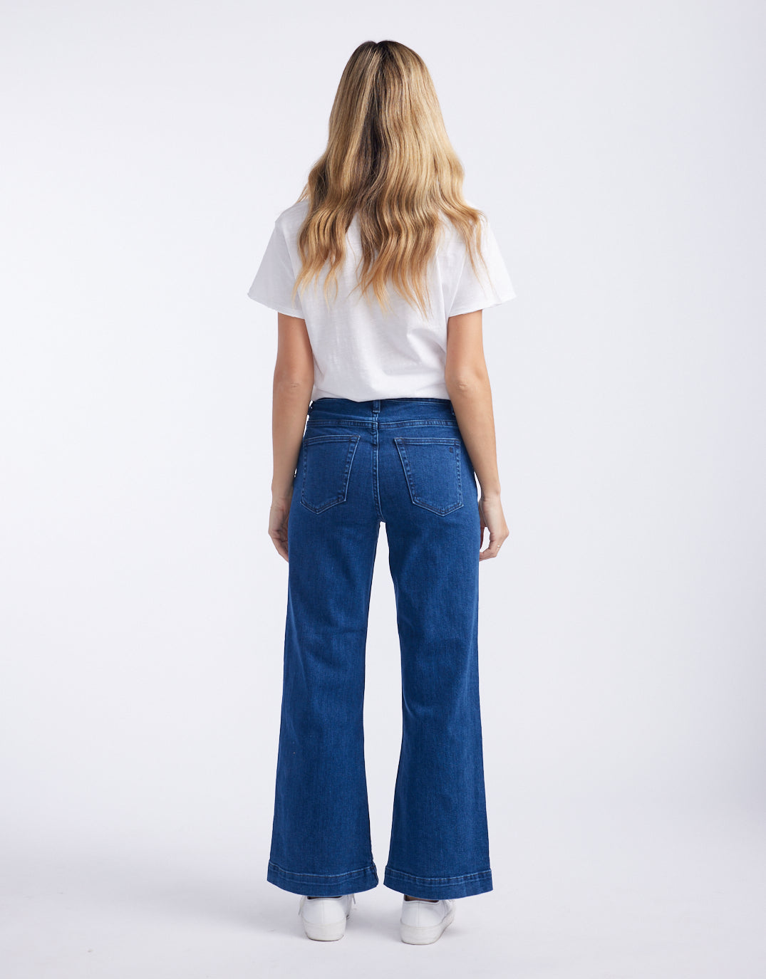 Kireina - Freya Jeans - Mid West Blue - White & Co Living Jeans