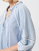 Joanne Shirt - Denim Blue