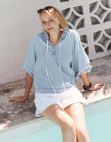 Joanne Shirt - Denim Blue