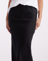 little-lies-linen-slip-skirt-black-womens-clothing