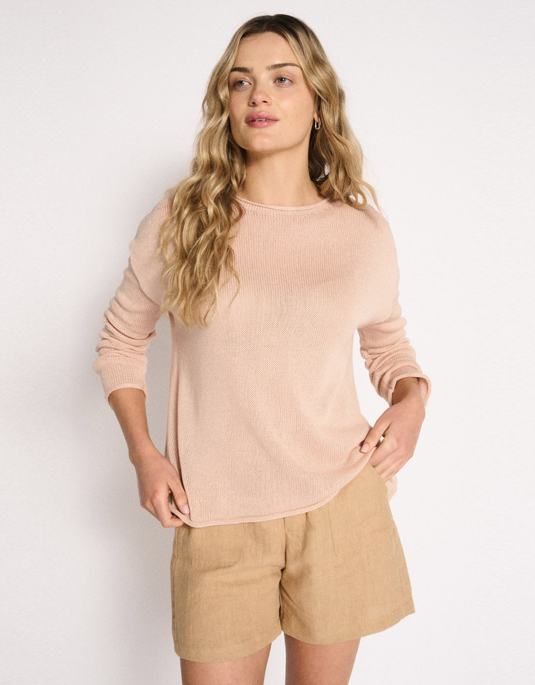 Spring Knit - Dusty Pink