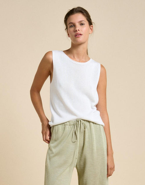 Spring Tank - White