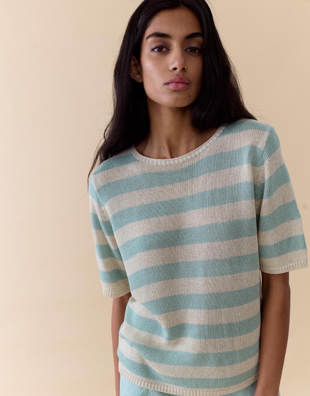 little-lies-summer-stripe-tee-duck-egg-stripe-womens-clothing