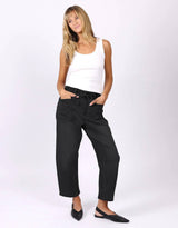 Leo Barrel Jeans - Black