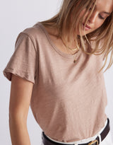 Original Round Neck T-Shirt - Mocha