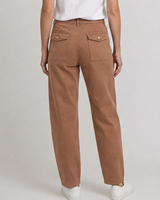 Piper Barrel Jeans - Warm Tan