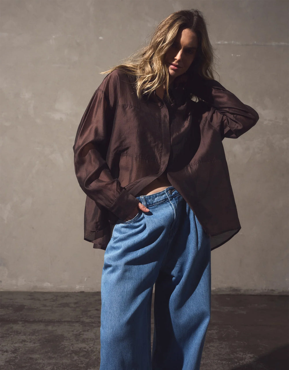 sass-val-oversized-shirt-chocolate-womens-clothing