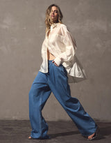 Val Oversized Shirt - White