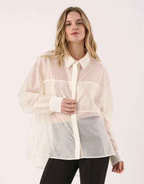 Val Oversized Shirt - White