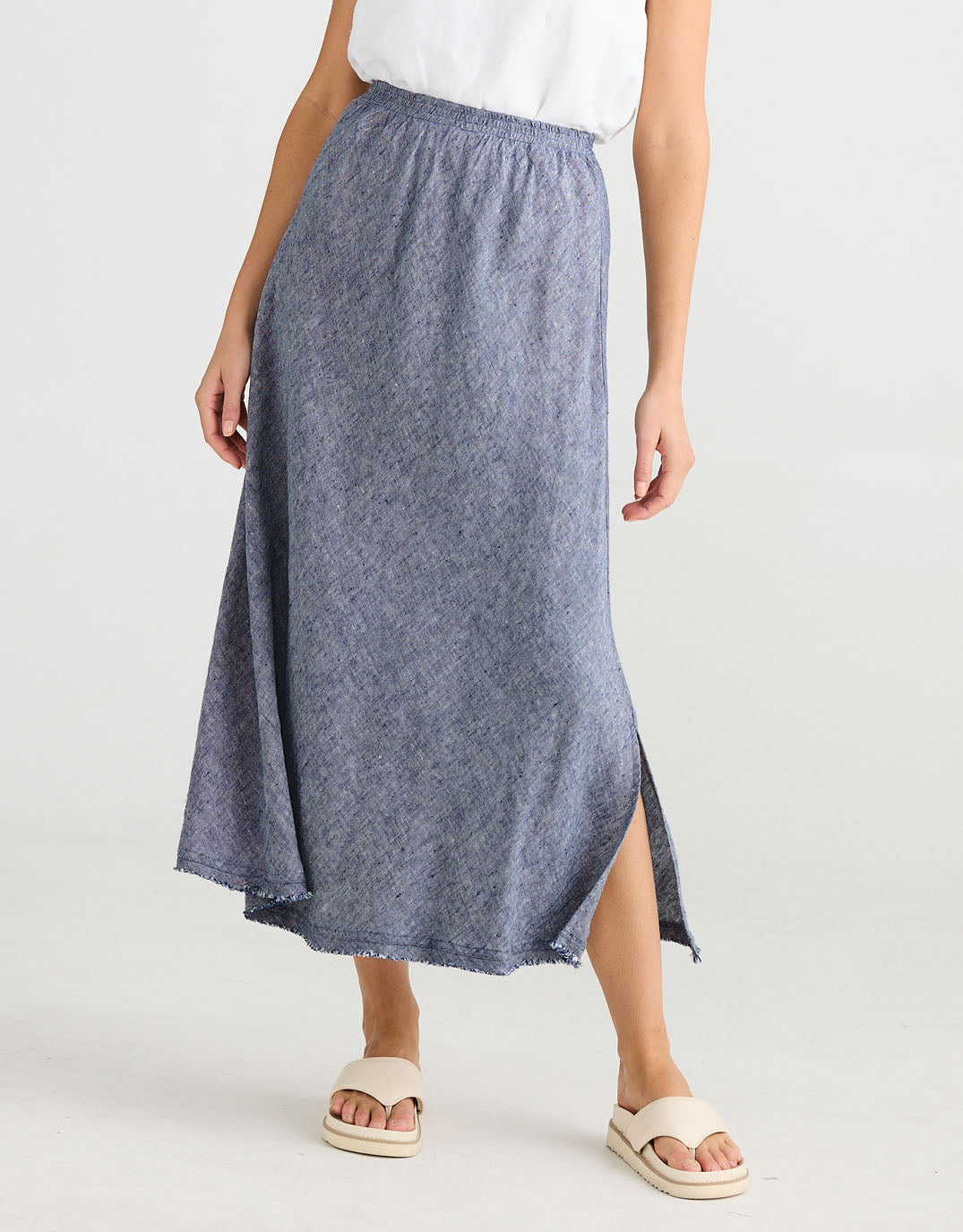 shanty-sicily-linen-skirt-navy-fleck-womens-clothing