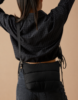 Stash Base Crossbody Cloud - Black