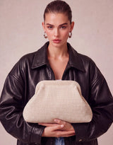 City Girl Pouch Mesh - Beige
