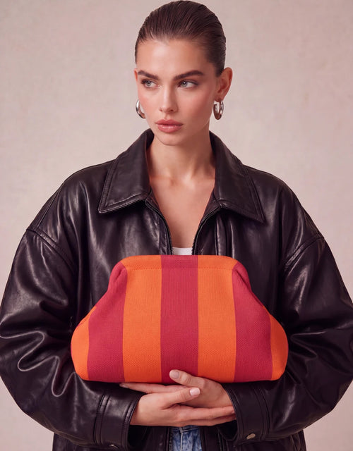 City Girl Pouch - Red/Orange