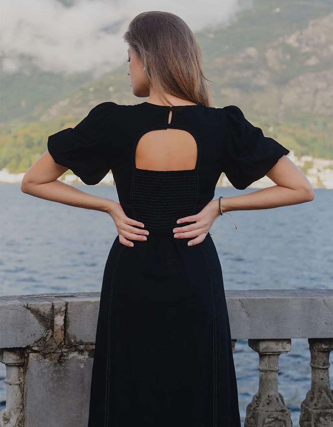a line dress nz Zapaka Women Ivory A Line Tea Length Engagement Dress with Lace V-Neck Half  Sleeves Wedding Reception Dress – ZAPAKA NZ main image 1