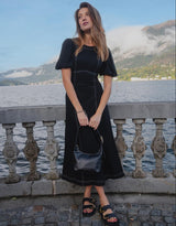 stories-be-told-state-linen-blend-midi-dress-black-womens-clothing